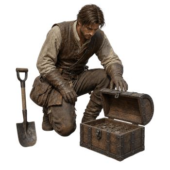 Treasure Hunter loot and resources in Quinfall