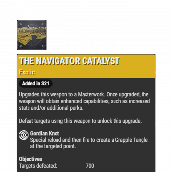 The Navigator Catalyst boost