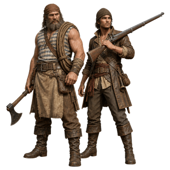 Windrose crewmates for farming and progression