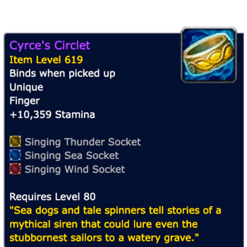 wow cyrces circlet