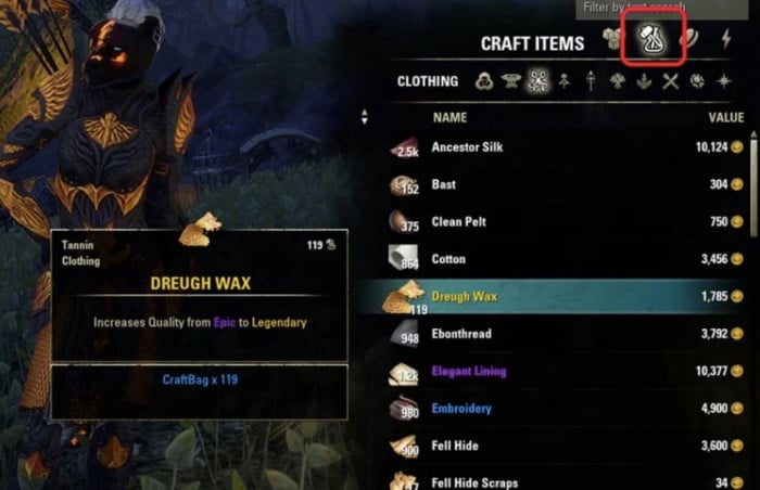 materials farming boost eso armadaboost