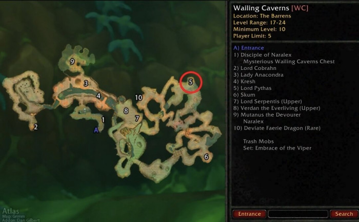 wailing caverns boost wow sod