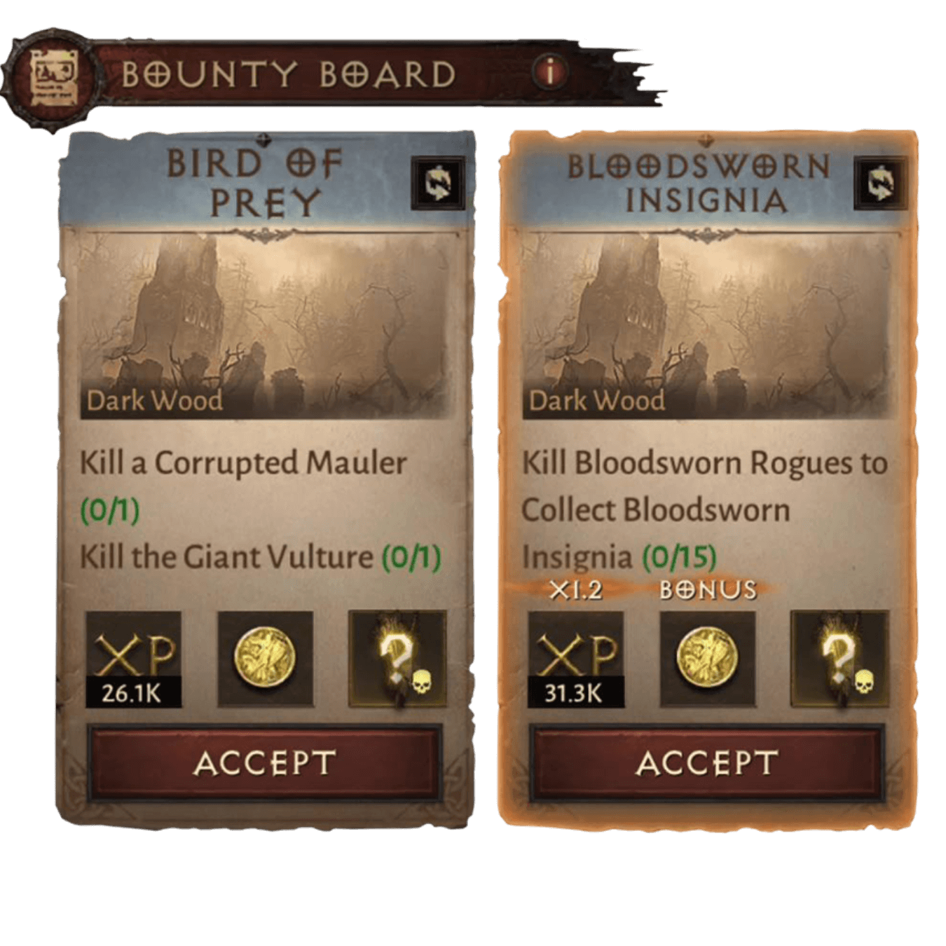 buy Bounty Board boost in Diablo Immortal