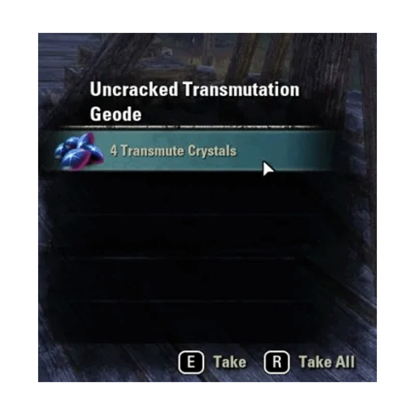 ESO Transmute Crystals farming