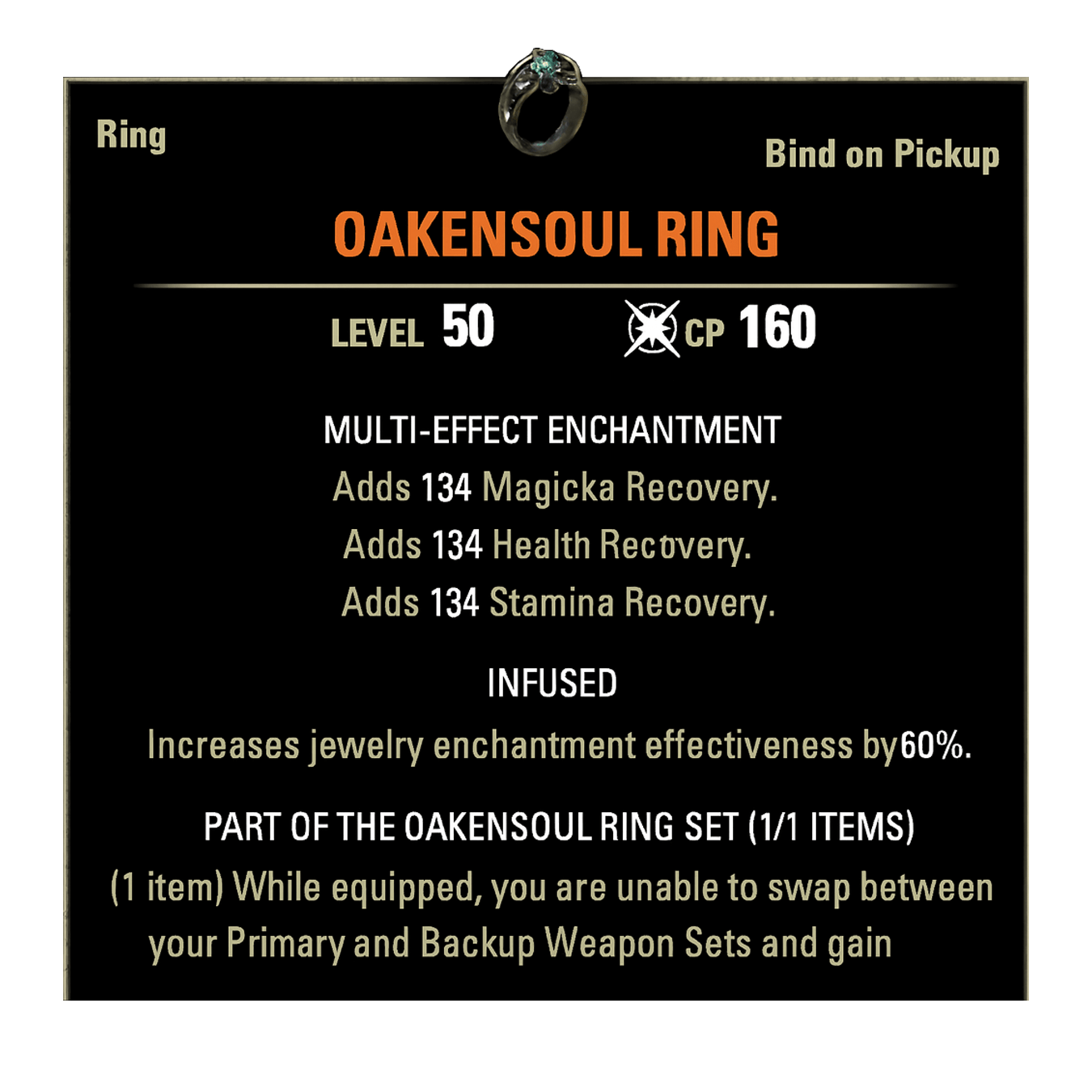 Oakensoul Ring boost