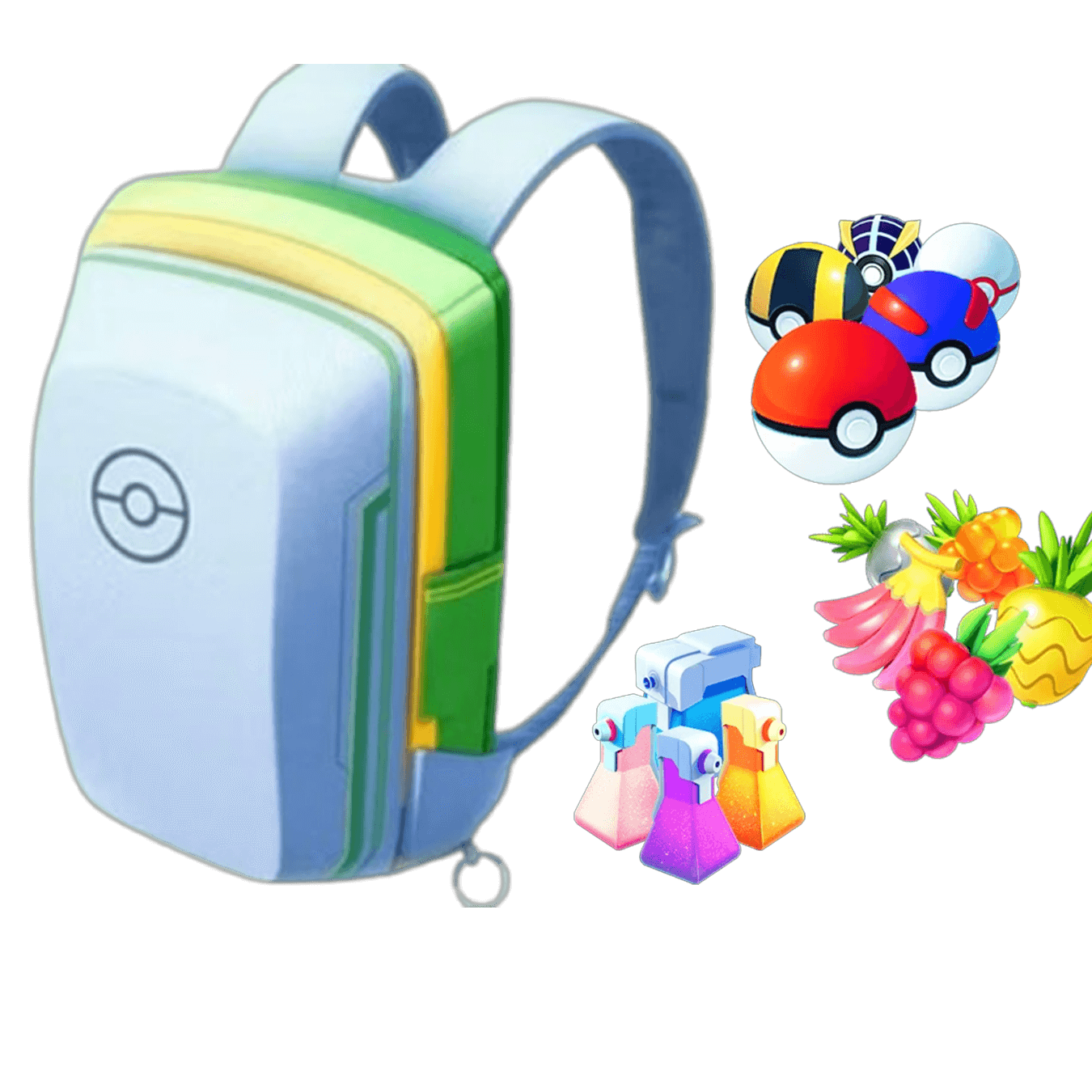 pokemon go bag refilling service