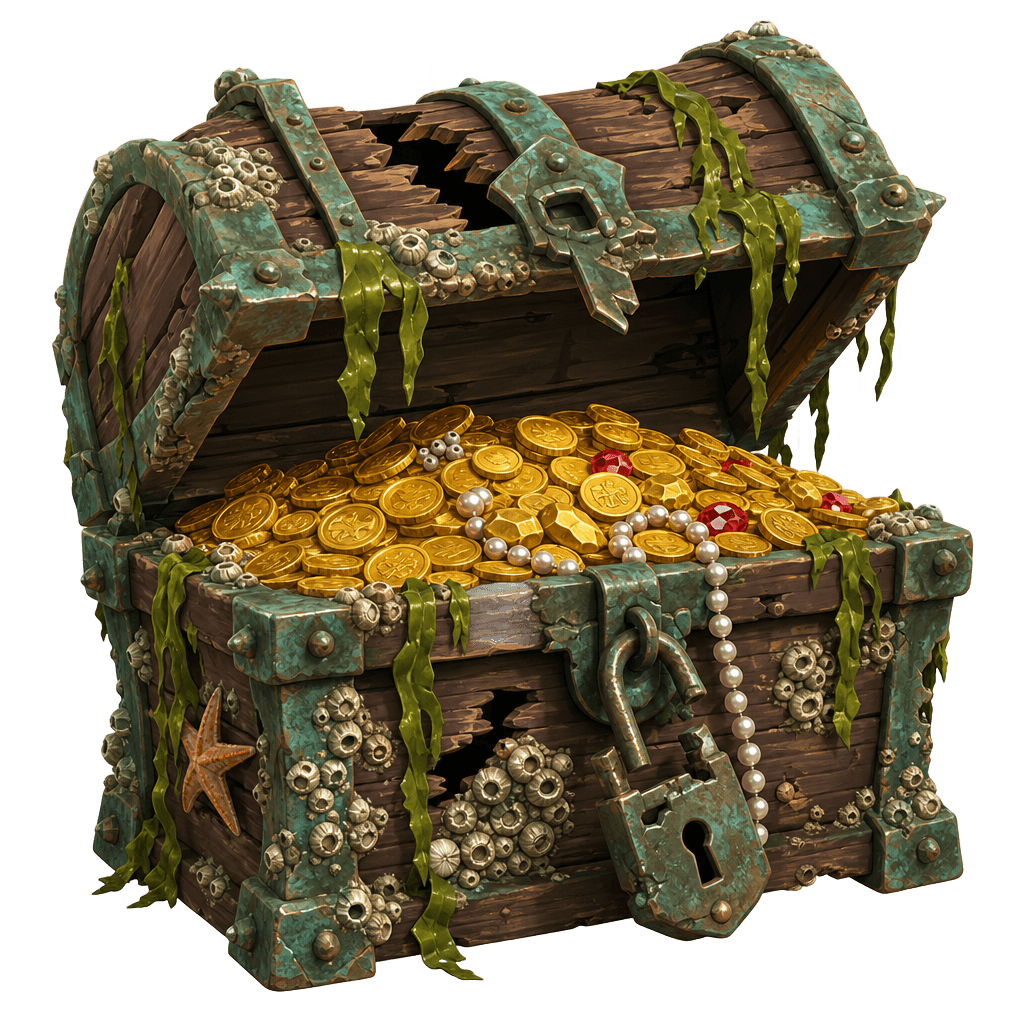 Hoarder of Barnacled Gold Commendation progress
