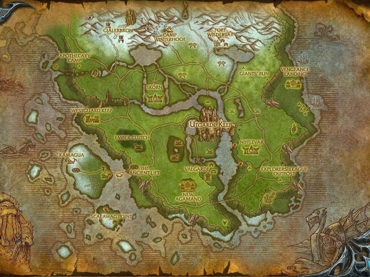 WotLK Zones