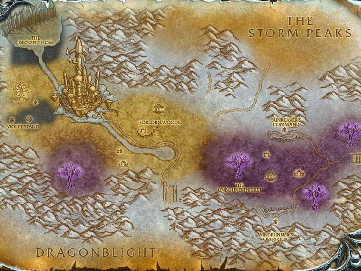 WotLK Zones