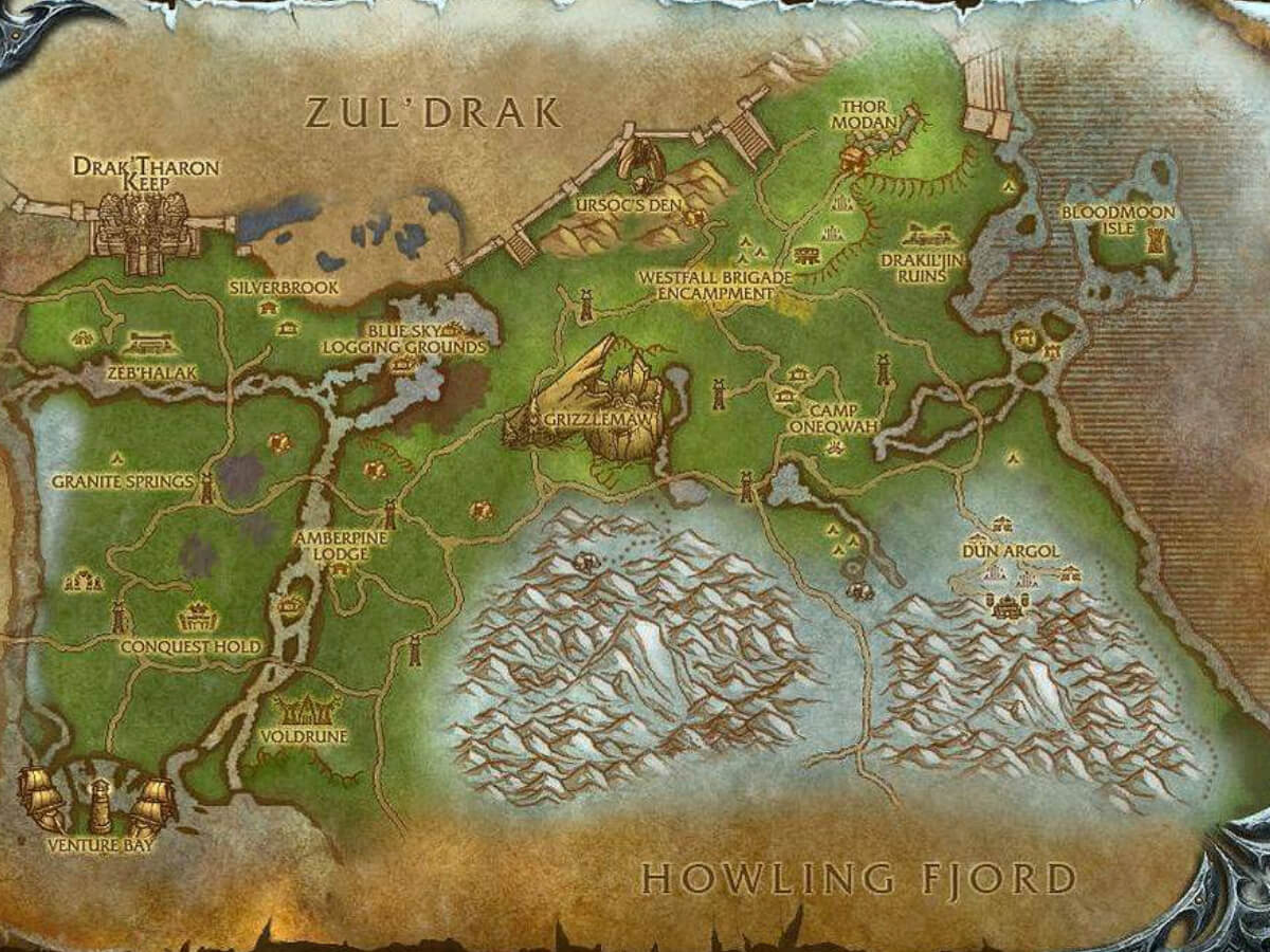 WotLK Zones